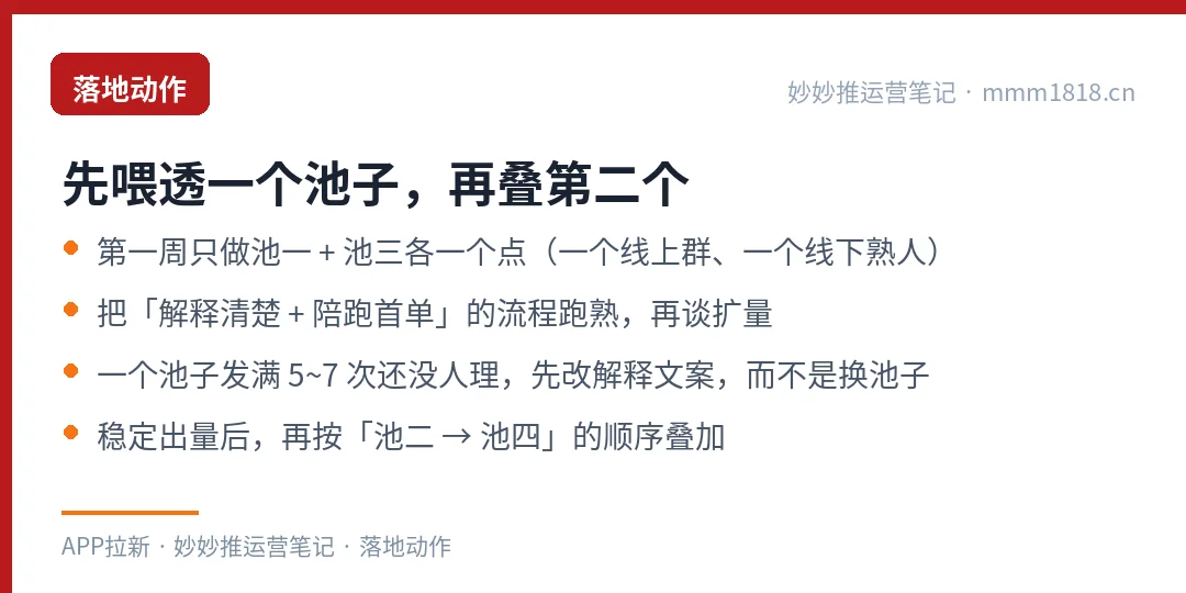 人群池的使用顺序
