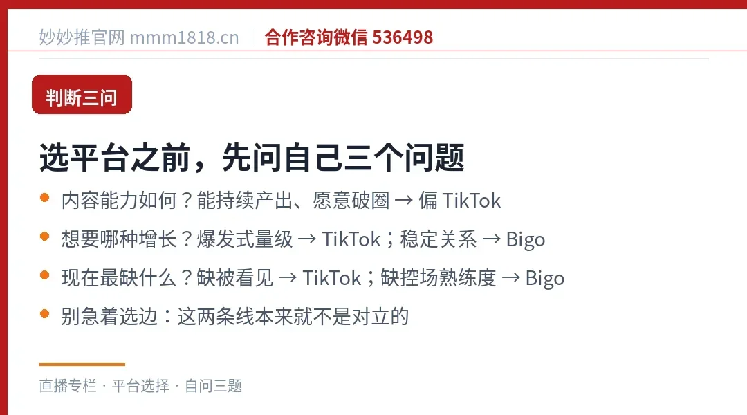 选平台前先问自己的三个问题