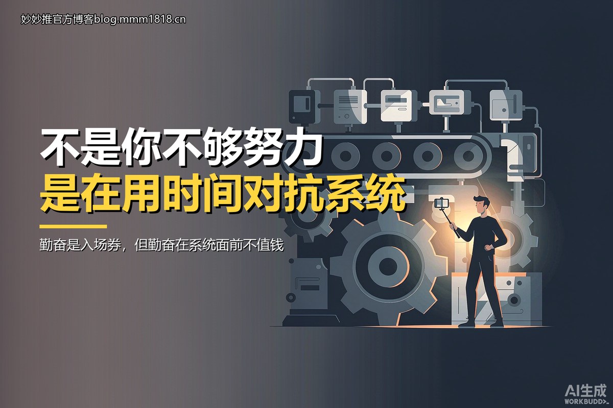 观点卡：普通人直播做不起来不是不够努力