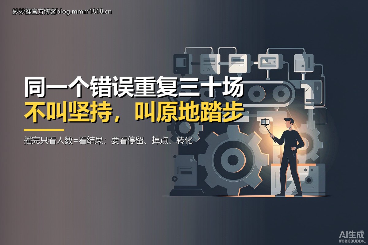 金句卡：三个月后还得从零开始就不是在做直播