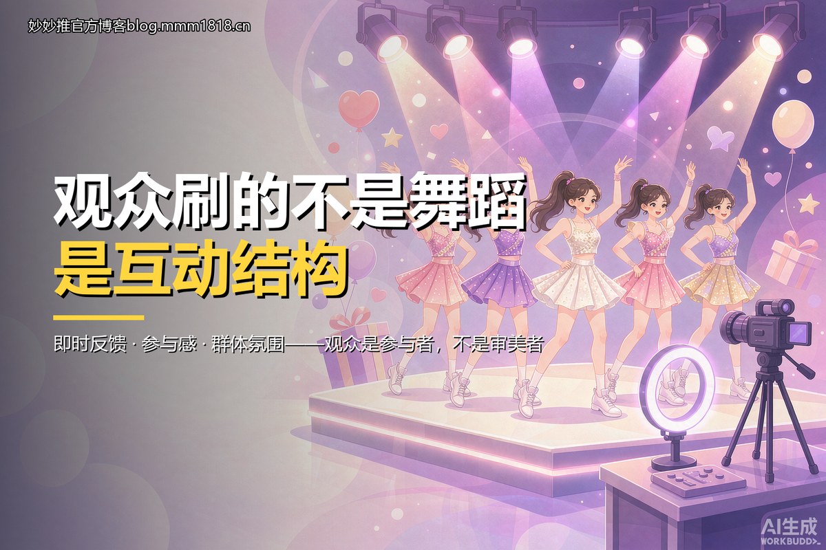 结构卡:观众买的是参与感,不是观赏