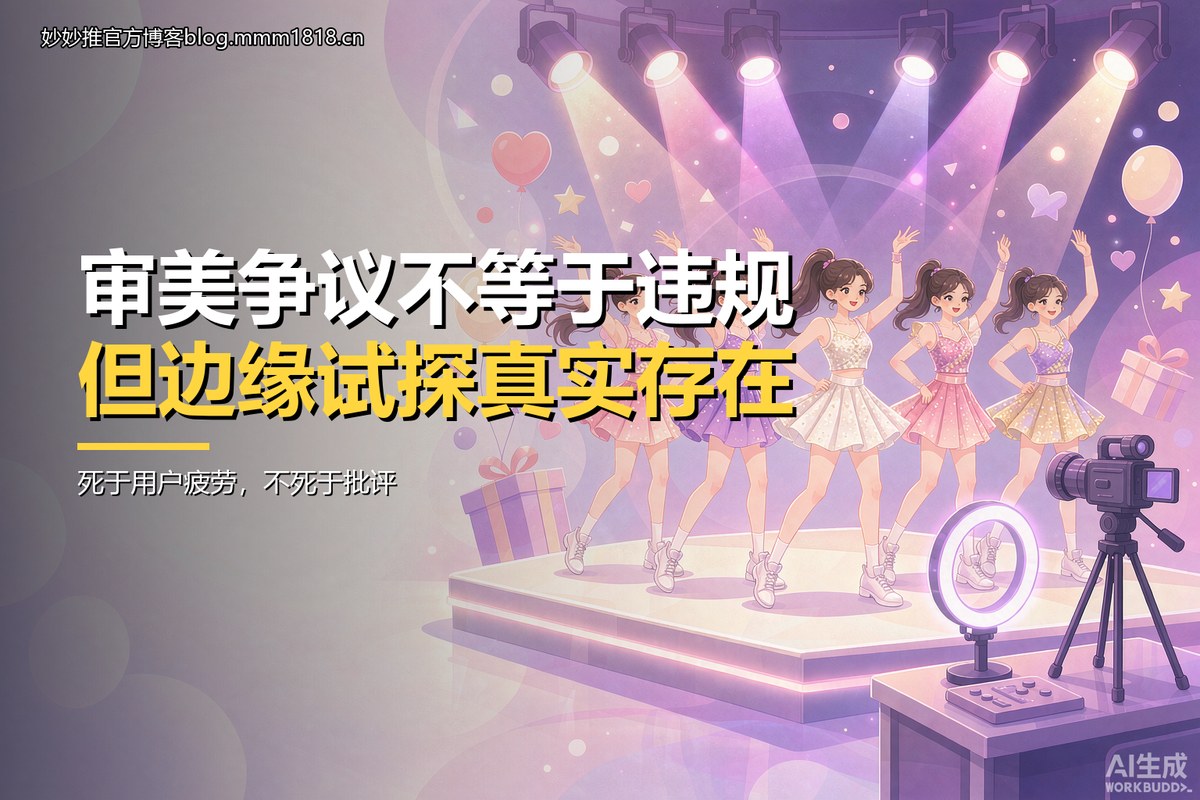 风险卡:审美争议不等于违规,但边缘试探真实存在