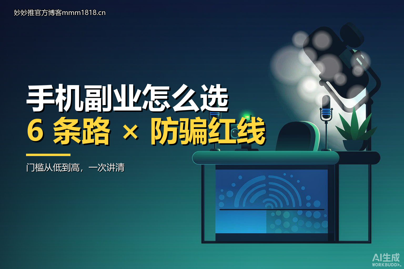 封面：手机副业怎么选