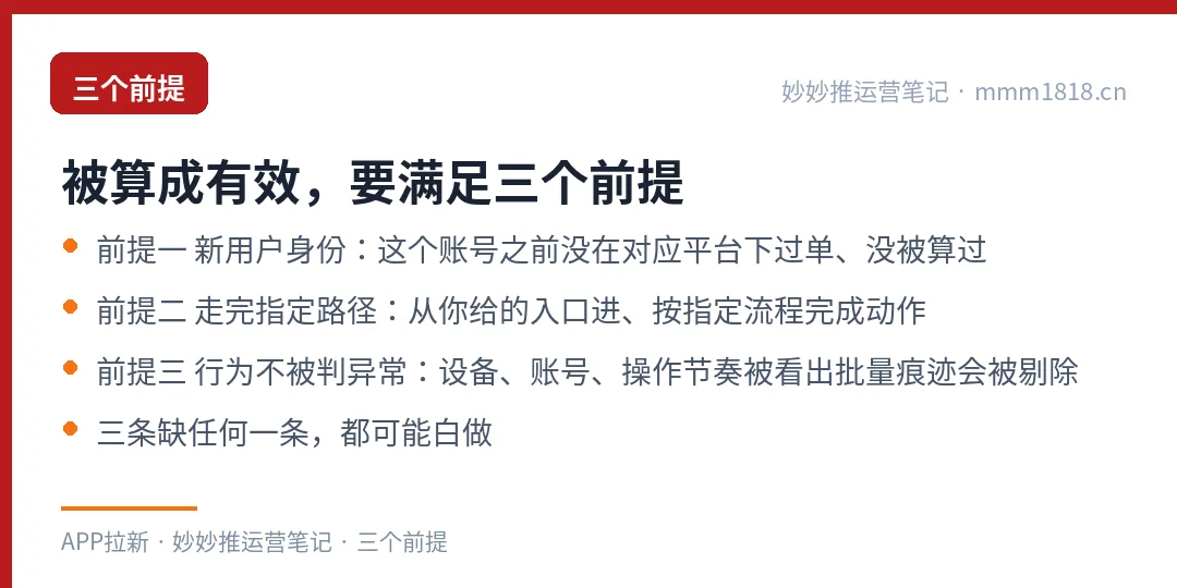 一分购任务被算有效的三个前提