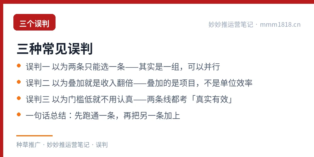 两条线并行的常见误判
