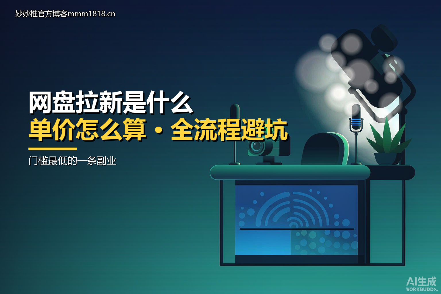 封面：网盘拉新是什么